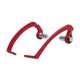 thumbnail image 1 of Protector de manos para motocicletas,Protector de manos universal para motocicleta de 7/8 pulg. (22 mm),Accesorios para protectores de manillar y manos,Protector de manillar y Rojo, 1 of 8