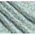 thumbnail image 3 of Soimoi Cotton Voile Fabric Dot,Leaves & Floral Fabric Prints by Yard 42 Inch Wide, 3 of 7