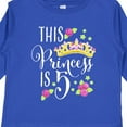 thumbnail image 4 of Inktastic This Princess is Five 5th Birthday Girls Long Sleeve Toddler T-Shirt, 4 of 5