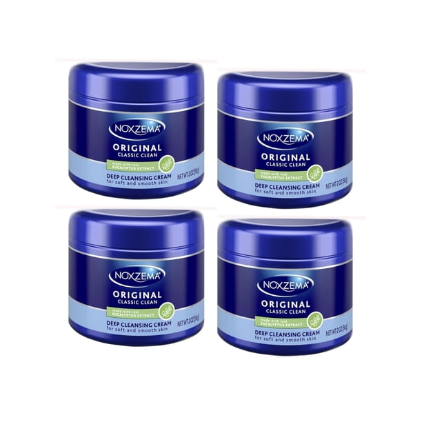 Crema limpiadora Noxzema Original 60 ml (paquete de 4)