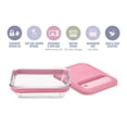 thumbnail image 3 of Ello Fresh Stack Glass 3.7cup Food Storage Container, Designed to Help with Pantry Storage and Everyday Organization, 3 of 12