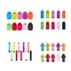 thumbnail image 5 of Vogacara Llavero Diseño cuidadoso Tapas abatibles Recargable Útil Muñequera Portabotellas Práctico Desinfectante Titulares Púrpura KH Maquillaje de labios Rojo KH Vogacara CE011704-28B, 5 of 6