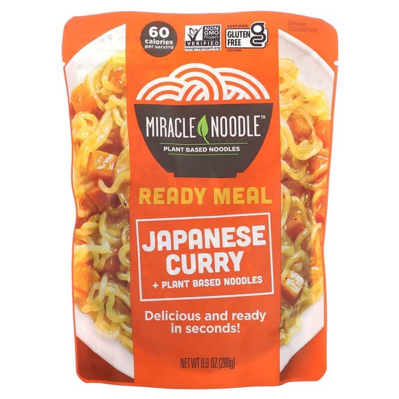 Miracle Noodle Ready-To-Eat-Meal Japanes Curry Noodles 9.9 oz