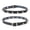A- Spike Studded Daily word buckle, variant on Fashion Women Men Cool Punk Goth Metal Spike Studded Link Leather Collar Choker Necklace