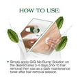 thumbnail image 5 of GIGI No Bump Aftershave Topical Solution for Razor Bump and Ingrown Hair, 4 fl oz, 5 of 7
