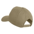 thumbnail image 3 of WWII-Korea-Vietnam Veteran Patched Solid Cotton Twill 5 Panel Prostyle Snap Cap - Khaki OSFM, 3 of 5