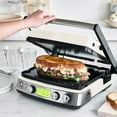 thumbnail image 4 of GreenPan Elite Multi Grill, Griddle & Waffle Maker | Cloud Cream, 4 of 9