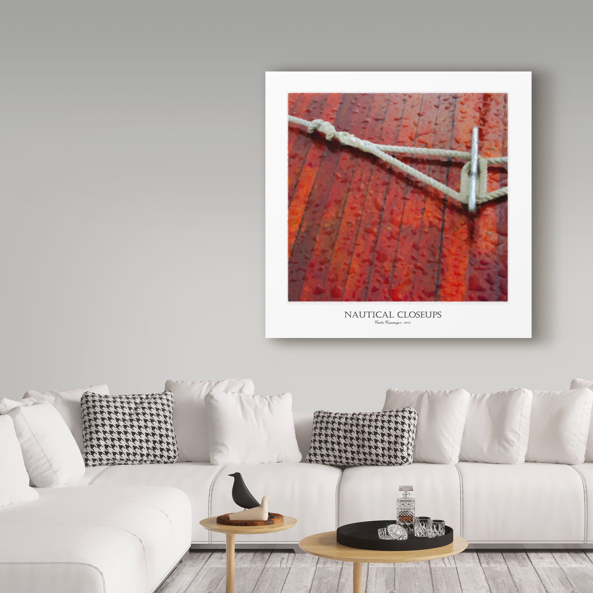 Trademark Fine Art 'Nautical Closeups 12' Canvas Art by Carlos Casamayor