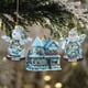thumbnail image 3 of Adornos navideños de Gremlins, colgante de árbol de Navidad de hadas, gorro de Papá Noel, figura de árbol de Navidad colgante, decoración de habitación de acrílico, 3 of 6