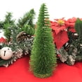 thumbnail image 3 of Christmas Bright Green Glitter Tree Plastic Bottle Brush Department 56 6005052, 3 of 3