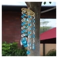 thumbnail image 3 of Colgante de cristal azul para decoración del hogar, accesorios, carillón de viento de cristal para el hogar, jardín, Patio, decoración colgante, adorno, campanas de viento, 3 of 5
