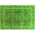 thumbnail image 1 of Ahgly Company Indoor Rectangle Oriental Green Traditional Area Rugs, 7' x 10', 1 of 4