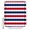 Blue, variant on Red Blue Striped Bathroom Shower Curtains with 12 Hooks Polyester Waterproof Shower Curtain for Stalls and Bathtubs Modern Minimalist Coastal Nautical Stripe Decorative Bathroom Curtain 72x72 Inches