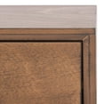 thumbnail image 6 of SAFAVIEH Mozart Mid-Century 2 Drawer Coffee Table, Brown, 6 of 7