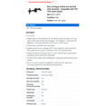 thumbnail image 2 of Rear Left Upper Control Arm and Ball Joint Assembly - Compatible with 1991 - 1995 Acura Legend 1992 1993 1994, 2 of 2
