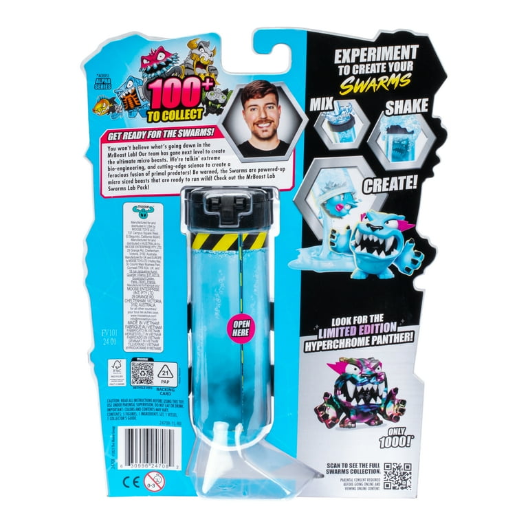 MrBeast Lab Swarms Lab 5 Pack, 1 inch Swarms Action Figures over 100 to Collect, Ages 5+ MrBeast Lab Swarms Lab 5 Pack, 1 inch Swarms Action Figures over 100 to Collect, Ages 5+