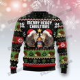 thumbnail image 5 of PLstar Cosmos Merry Puggin Christmas - Suéter navideño feo para hombre con estampado 3D de moda, jersey de punto informal unisex para invierno MYY41, 5 of 5
