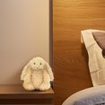 thumbnail image 4 of Jellycat Bashful Curly Luxe Bunny Stuffed Animals 9" Rabbit Plush Toys for Kids, 4 of 8