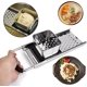 thumbnail image 2 of Molinillo de acero inoxidable, molinillo de cocina plateado, Fabricante de fideos Manual, máquina de Pasta, Fabricante de fideos, hornear pasta, 2 of 5