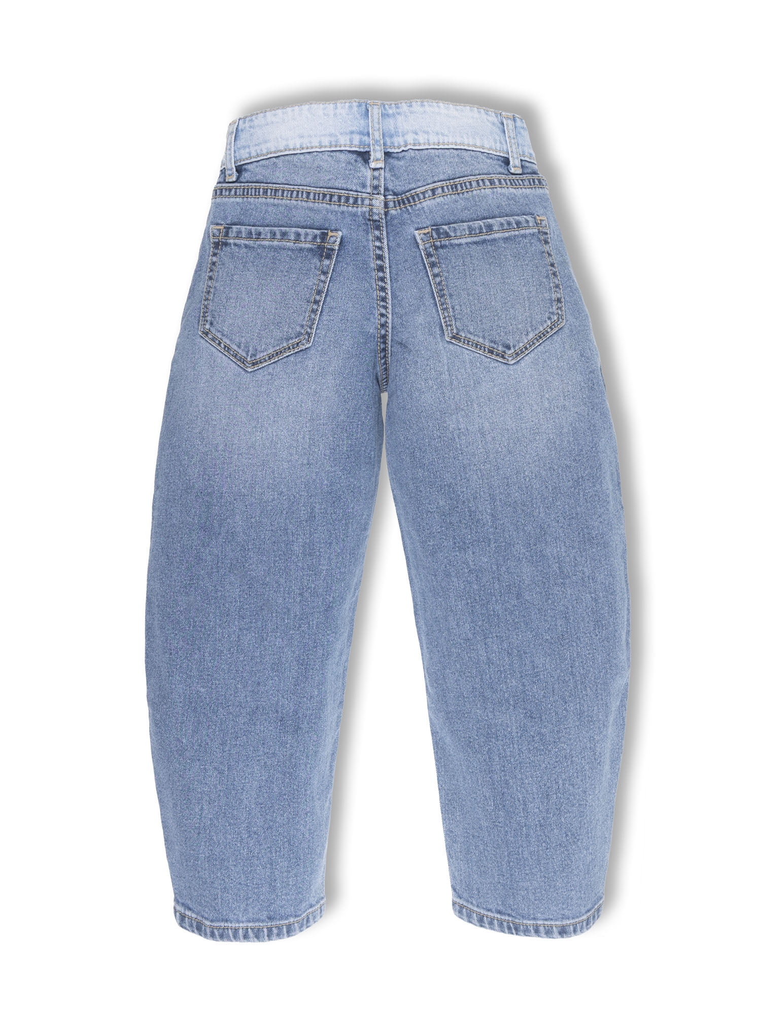 Wonder Nation Girls Barrel Jean, Sizes 5-18