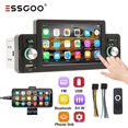thumbnail image 2 of ESSGOO 5 " HD Pantalla Táctil Coche Estéreo Radio 1 Din mirror link Bluetooth MP5 Reproductor FM/TF/USB/AUX De Multimedia huangjie unisex, 2 of 2