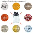 thumbnail image 4 of MILEKE Sel et Poivre, Supports à Condiments Anti-Humidité 150ML, 2/pack, 4 of 4