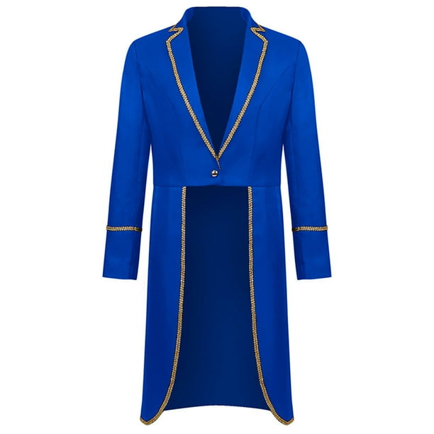 Abrigo informal de manga larga sin capucha y chaquetas para hombre y mujer, estilo retro para juegos de rol, abrigo para hombre, abrigo retro de esmoquin de longitud media para mujer