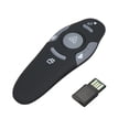 thumbnail image 3 of BIMZUC 2.4GHz Wireless PowerPoint Presenter Remote, PPT Clicker with Red Pointer & Magnetic USB Receiver, Up to 33 ft Range, Compatible with Windows Mac OS for Teacher Office Meetings, 3 of 7
