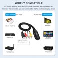 thumbnail image 2 of Video Audio Converter Adaptador AV A Compatible Support NTSC PAL, 2 of 9