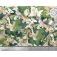 thumbnail image 3 of Soimoi Velvet Fabric Animals & Texture Print Fabric by Yard 58 Inch Wide, 3 of 3
