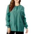 thumbnail image 2 of Just Love Women's Solid Scrub Jacket - Comfortable and Professional Uniform Coat (Jade, Small), 2 of 2