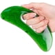 thumbnail image 1 of Herramienta de masaje Body Gua Sha con mango, herramienta grande Guasha para masaje facial de espalda y cuello, drenaje linfático, eliminación de celulitis verde 3*7 cm JM, 1 of 5
