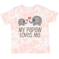 thumbnail image 3 of Inktastic My Papaw Loves Me Grandchild Boys or Girls Toddler T-Shirt, 3 of 5