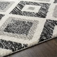 thumbnail image 3 of Valencia Black 5'3" x 7' Global Rectangle Area Rug, 3 of 7