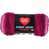 Red Heart Super Saver Ombre Yarn-Anemone