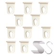 thumbnail image 4 of 10pcs RV Auvent Crochets, Crochets, Crochets de RV, RV Auvent Cintres, Auvent Blanc, 4 of 9