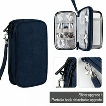 GASTROPOD Electronic Organizer, Travel Cable Accessories Bag, Pouch Portable Waterproof Storage Bag, Electronic Organizer Case for Cable, Mouse, USB Cable, Cord, Charger, Phone, Earphone