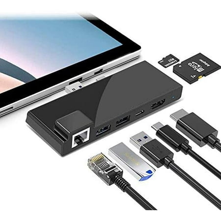 Surface Pro 7 Dock Station, Surface Pro 7 Hub Adapter with 4K HDMI
