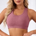 thumbnail image 4 of Arlun High Support Sports Bras for Women No Underwire Comfortable Breathable Racerback Yoga Workout Bra Removable Padding Thin for Running Training Red S, 4 of 6