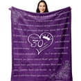 thumbnail image 1 of LHSHID Happy 30th Birthday Gifts for Her/Him 30th Birthday Gifts for Women/Men 30 Year Old Birthday Gifts for Women/Men Best Birthday Gifts Unique 30th Birthday Gifts Blanket 30x40in, 1 of 6