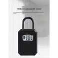thumbnail image 4 of 4Digit Code Box Wall-Mounted Password Key Box No-Drilling Required Decorative Home Use Construction Site Entrance Lock B, 4 of 5