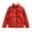 Red, variant on Fayshow0 Easy Care Zip Up Jackets for Women No Hood Women Fashionable Stand Up Collar Single Breasted Thickened Cotton Jacket With Warm And Plush Jacket,Black
