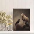 thumbnail image 2 of Qisvanset Zebra Red Balloon Canvas Print 12x16 Inch Kids Room Decor, 2 of 8