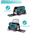 thumbnail image 5 of Note Fabric Dog Carrier Bag with 900D Oxford Cloth Base and Nylon Webbing - 17x10x11.8 in - Pet Travel Tote for Small Pets - Durable, 5 of 7