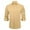 Khaki, variant on Men Dress Shirts Slim Fit Casual Button Down Shirt Long Short Sleeve Comfortable Stylish Wear Formal Business Attire Mens Casual Crew Neck Basic Tees