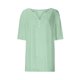 thumbnail image 4 of Sudadera con capucha para mujer,Blusa informal de manga corta con cuello en V para mujer, manga 3/4, mezcla de poliéster y elastano, ajuste suave y cómodo, para uso diario, sopatenor, 4 of 7