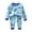 A75-Sky Blue, variant on Ccpelsie Little Kids Boys and Girls Toddler 2-Piece Set Pajamas Fashion Cute Print Long Sleeve Kids Soft Loungewear(Light Blue,18-24 Months)