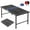 5FT & Black, variant on Outdoor Ping Pong Table, SEGMART 5FT Mid-Size Table Tennis Game Set, Indoor Outdoor Portable Table Tennis Game with Net, 2 Table Tennis Paddles and 3 Balls