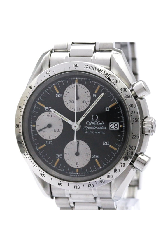 Pre-Owned OMEGA Speedmaster Date Steel Automatic Mens Watch 3511.50 Polished