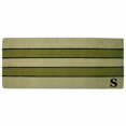 thumbnail image 1 of Nedia Home 9374745S 24 x 57 Po Pistaches Robustes Natte de Coco Monogrammée S, 1 of 1